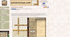 Desktop Screenshot of letterlicious.com